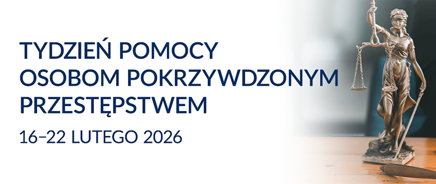 Read more about the article TYDZIEŃ POMOCY OSOBOM POKRZYWDZONYM PRZESTĘPSTWEM