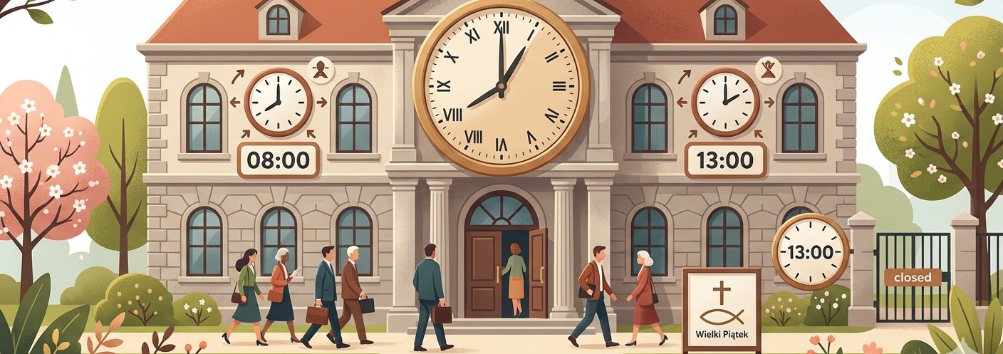 Read more about the article KRÓTSZE GODZINY PRACY W WIELKI PIĄTEK